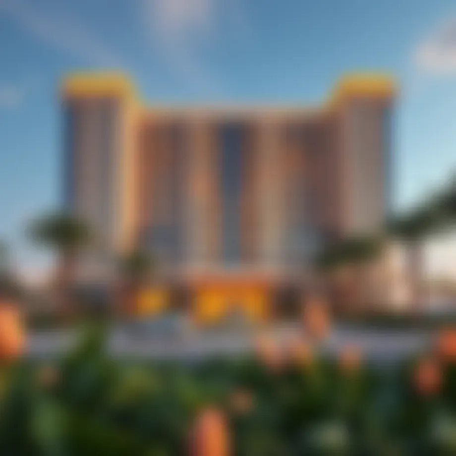 Stunning exterior view of Skyview Hotel