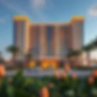 Skyview Hotel Dubai Exterior Stunning exterior view of Skyview Hotel