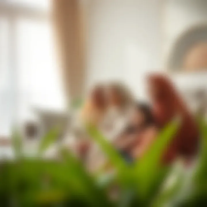 Sisterly bond showcased in a family photo