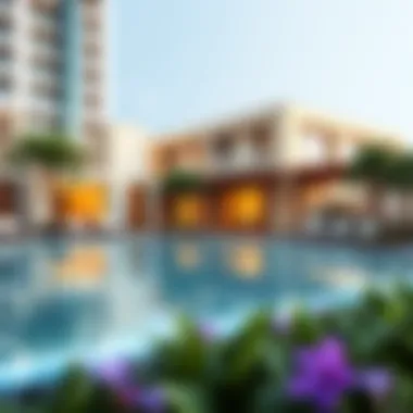 Luxurious amenities offered at The Court Residence Jumeirah 1