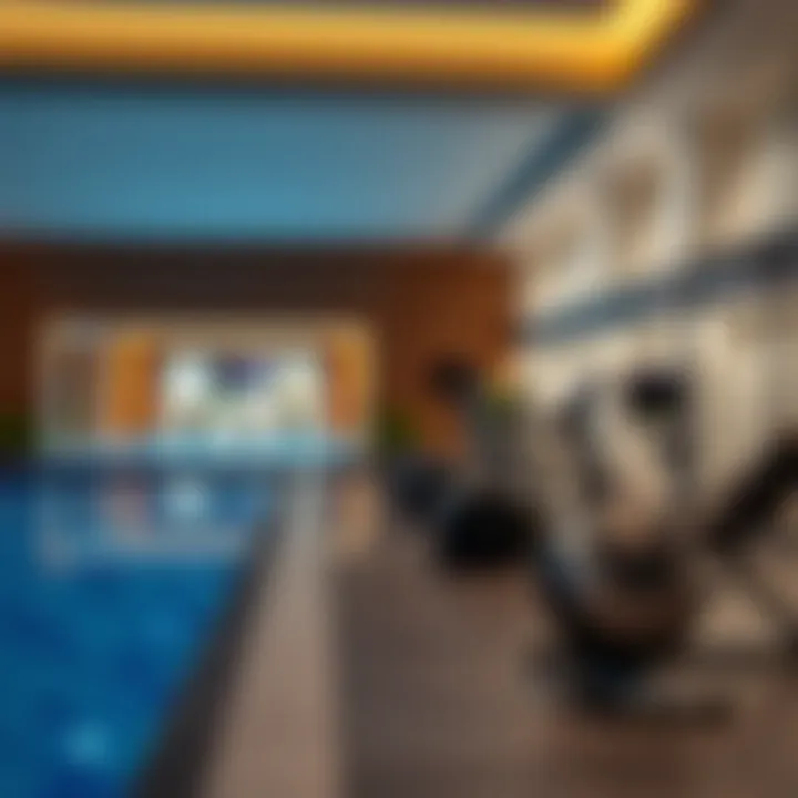 Luxurious Amenities of The Crest Sobha Luxurious amenities available at The Crest Sobha, including pool and gym