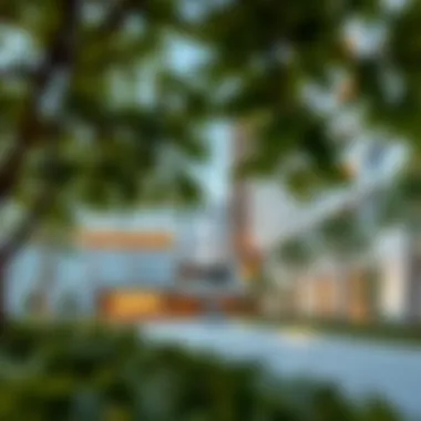 Stunning Architecture of The Crest Sobha Architectural view of The Crest Sobha showcasing its modern design