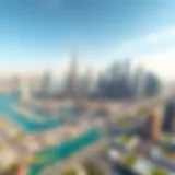 Aerial view of Dubai's skyline showcasing Binghatti's architectural influence