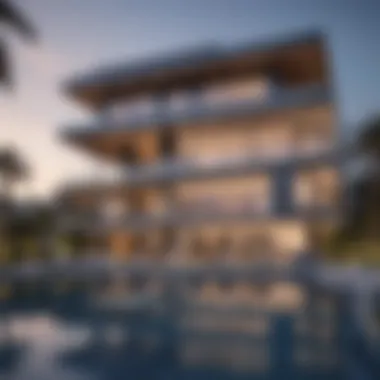 Architectural Marvel of The Pagani Residence Stunning exterior view of The Pagani Residence showcasing modern architecture