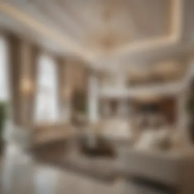 Opulent Interiors of The Pagani Residence Luxurious interior design of a living room in The Pagani Residence