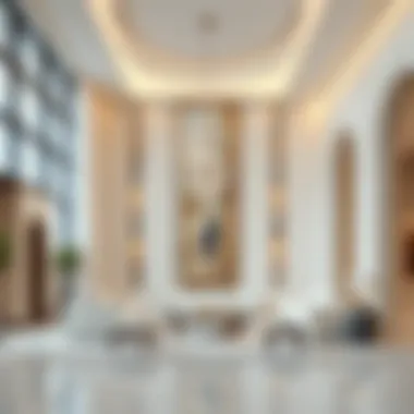 Interior Design of the White Swan Building Interior design showcasing the elegance of the White Swan Building