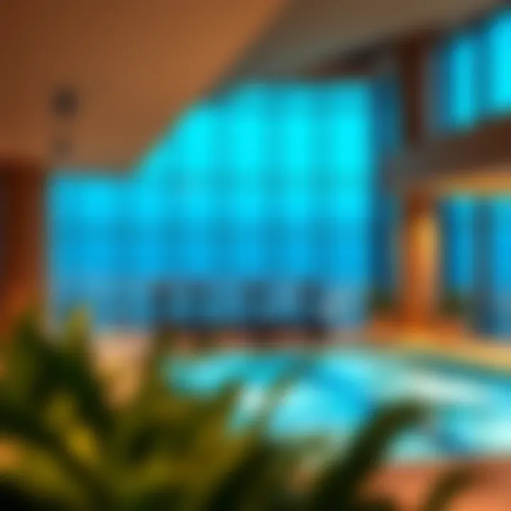 Luxury Amenities at Tower 108 Amenities offered in Tower 108 including a swimming pool and gym