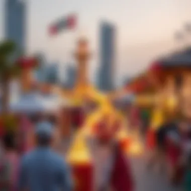 Cultural celebration in UAE