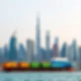 Stunning skyline of Dubai showcasing modern architecture