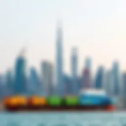 Stunning skyline of Dubai showcasing modern architecture