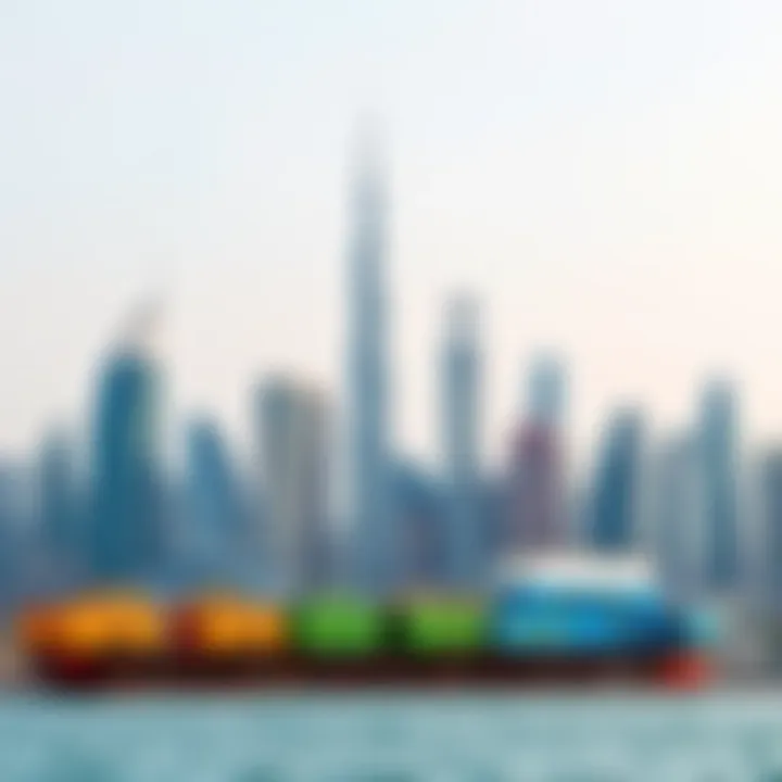 Stunning skyline of Dubai showcasing modern architecture