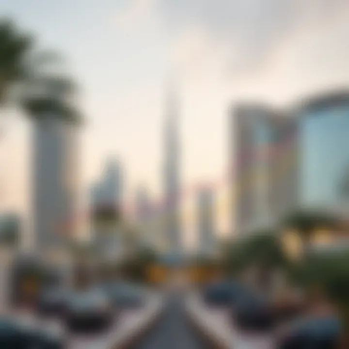 Graph showing impact of country bans on real estate prices in Dubai