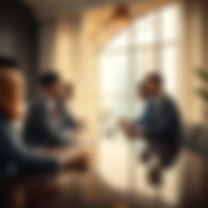 Engaging Stakeholders in Real Estate An engaging real estate meeting with stakeholders