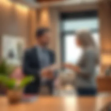 An employee discussing leave options with HR