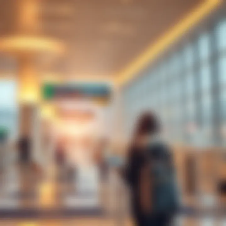 Business travelers benefiting from Marhaba service