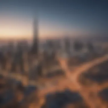 Diverse Property Types in Dubai Skyline of Dubai showcasing diverse property types