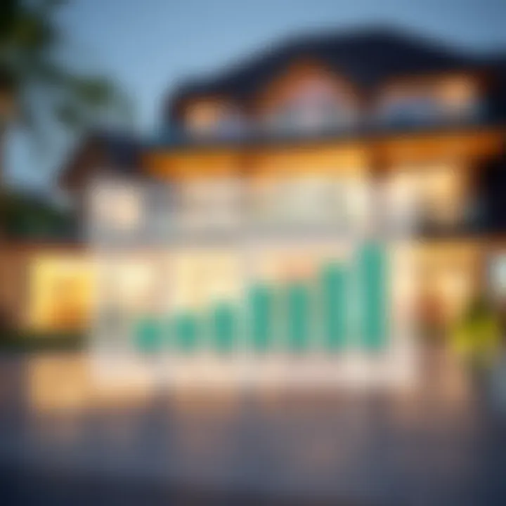 Graph illustrating mortgage options available in UAE