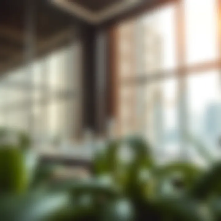 Graph illustrating rent trends in Dubai over recent years