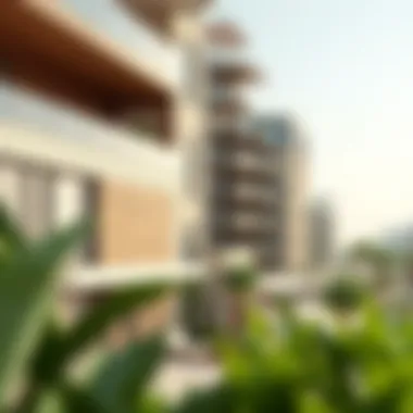 Image depicting various amenities available in Al Quoz