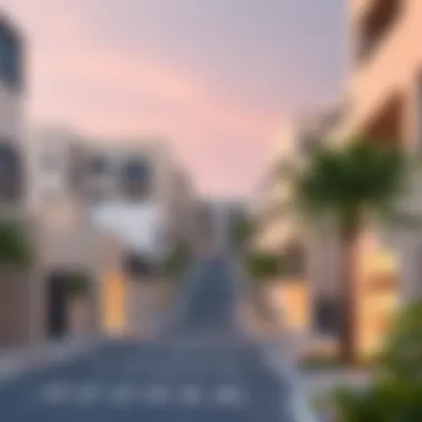 View of Al Quoz highlighting its unique blend of residential and commercial spaces