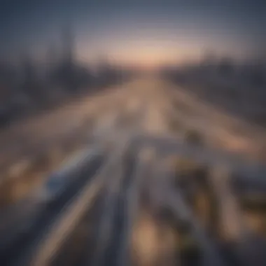 Comprehensive Routes of Dubai Metro Dubai Metro map showcasing routes and stations