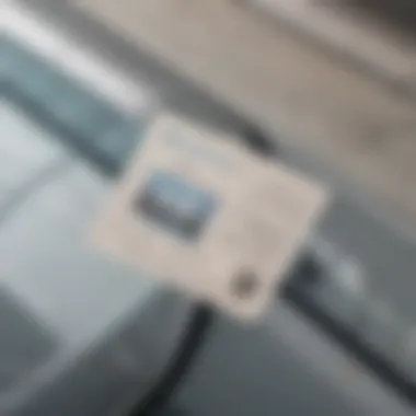 Dubai Metro Monthly Pass Overview Close-up of a Dubai Metro monthly pass