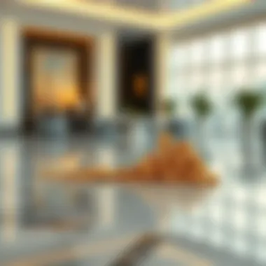 Graph showing trends in gold prices