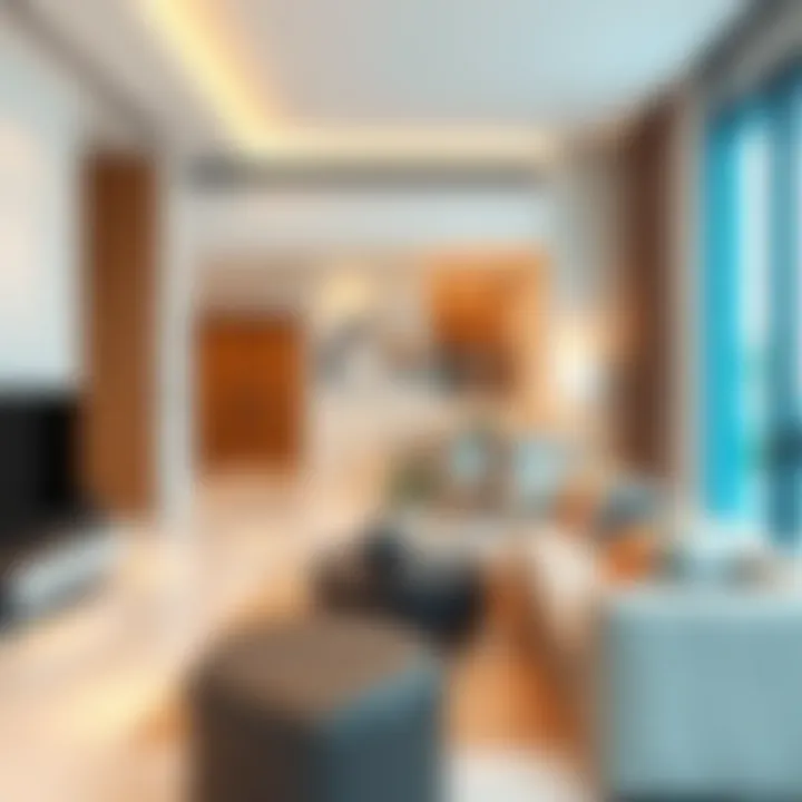 Modern Apartment Interior Modern apartment interior reflecting Dubai's lifestyle