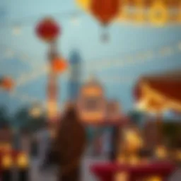 Celebratory atmosphere during Ramadan in the UAE