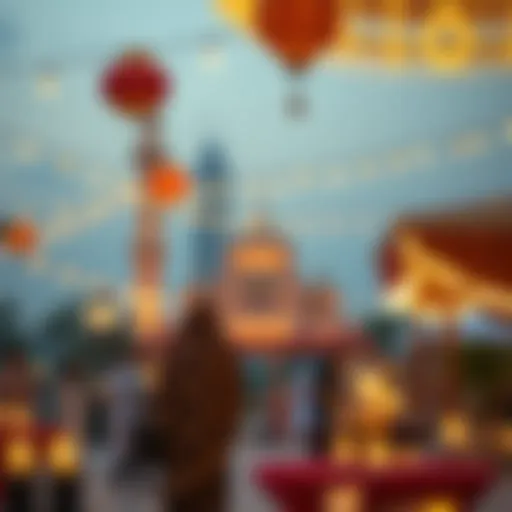 Celebratory atmosphere during Ramadan in the UAE