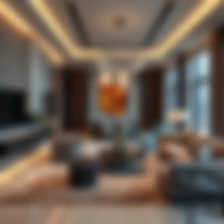Sophisticated Interior of Vezul Residence Interior design showcasing Vezul Residence living space