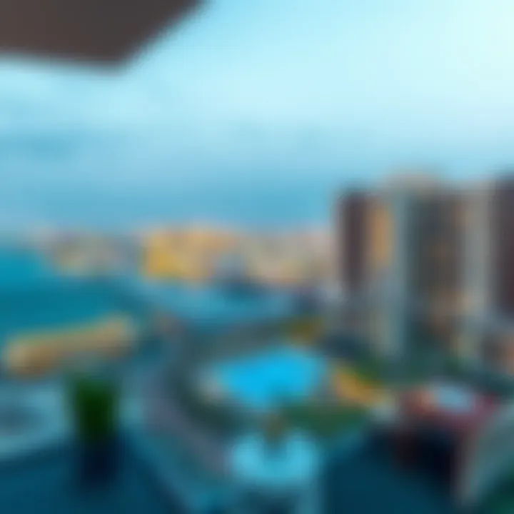 Breathtaking Views from Vezul Residence Panoramic view from a Vezul Residence balcony