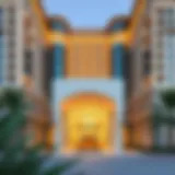 Luxurious exterior view of Voleo Damac showcasing architectural design