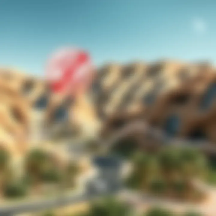 Infographic depicting economic growth trends in Wadi Shokha