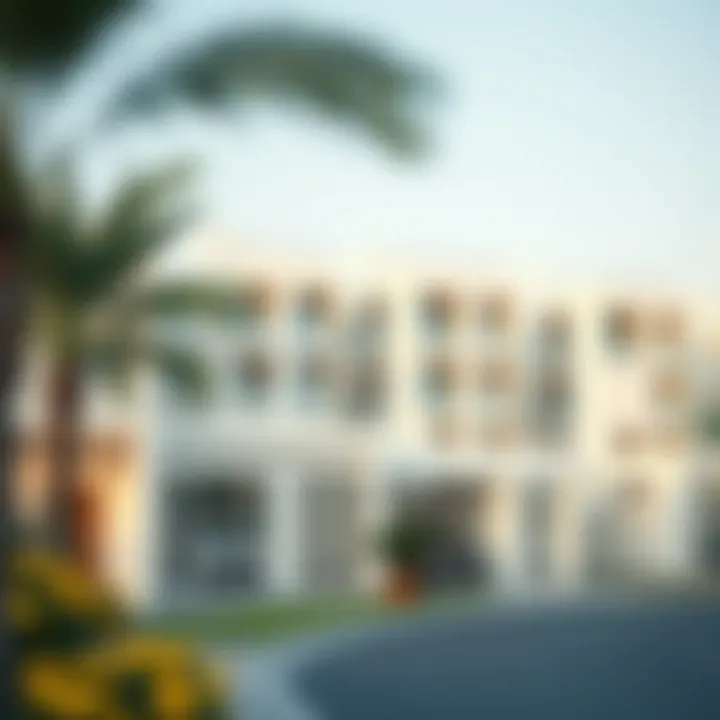 Modern residential buildings reflecting Dubai's architectural innovation