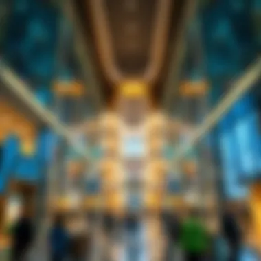 User Experience Inside the WTC Mall Interior view of the WTC Mall emphasizing user experience