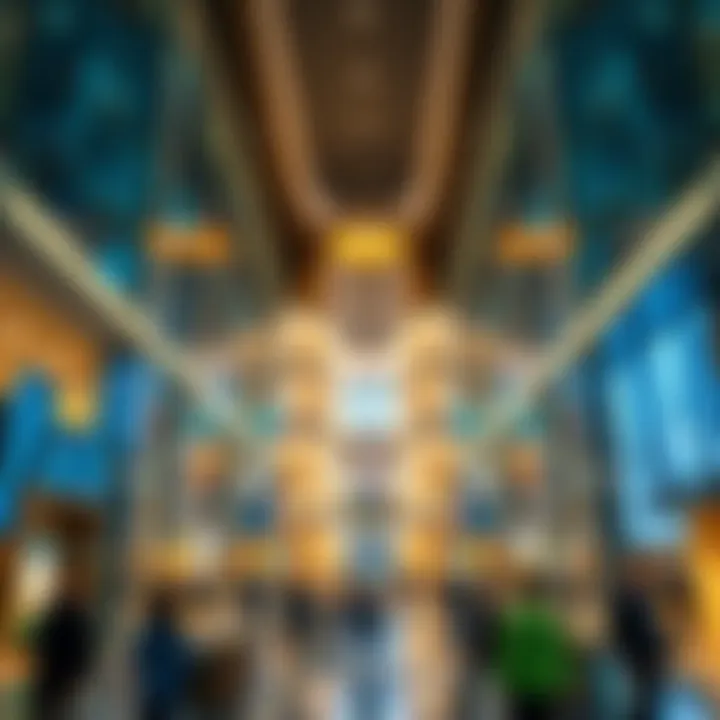 User Experience Inside the WTC Mall Interior view of the WTC Mall emphasizing user experience