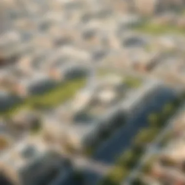 Aerial view showcasing the prime location of Zumurud