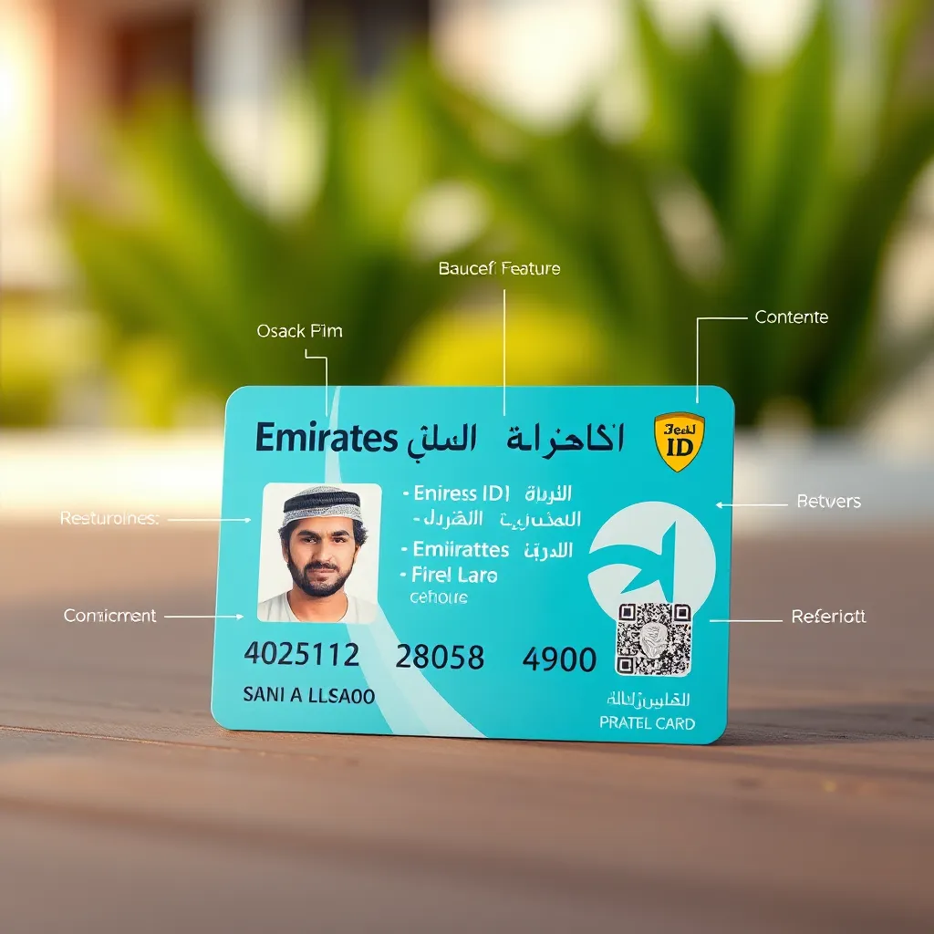 Uae Key Number Understanding the Emirates ID Number for Real Estate